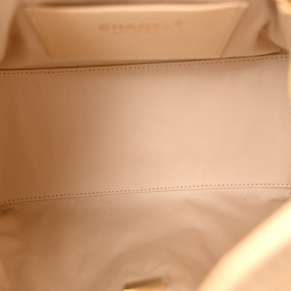 Chanel Caviar Quilted Small Chanel 25 Handbag Beige 5 of 10