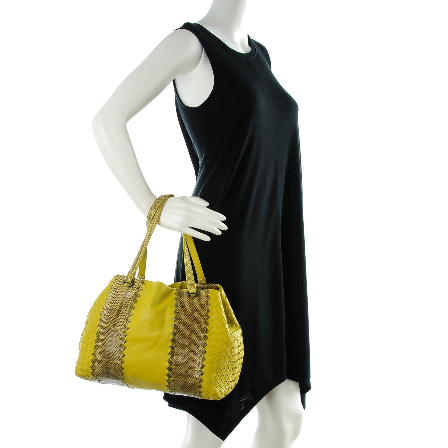 Bottega Veneta Nappa Intrecciato Ayers Medium Tote Ancient Gold 2 of 8
