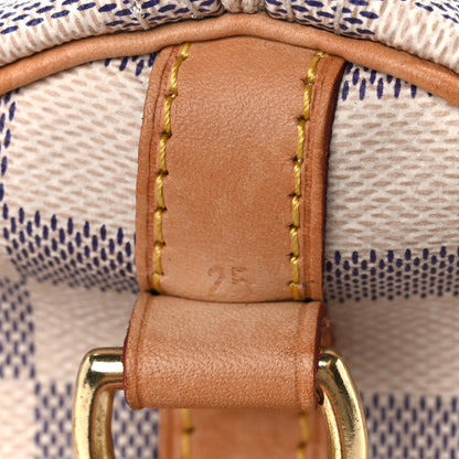 Louis Vuitton Damier Azur Speedy Bandouliere 25 8 of 19