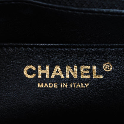 Chanel Caviar Quilted Jumbo Single Flap Black 6 of 10