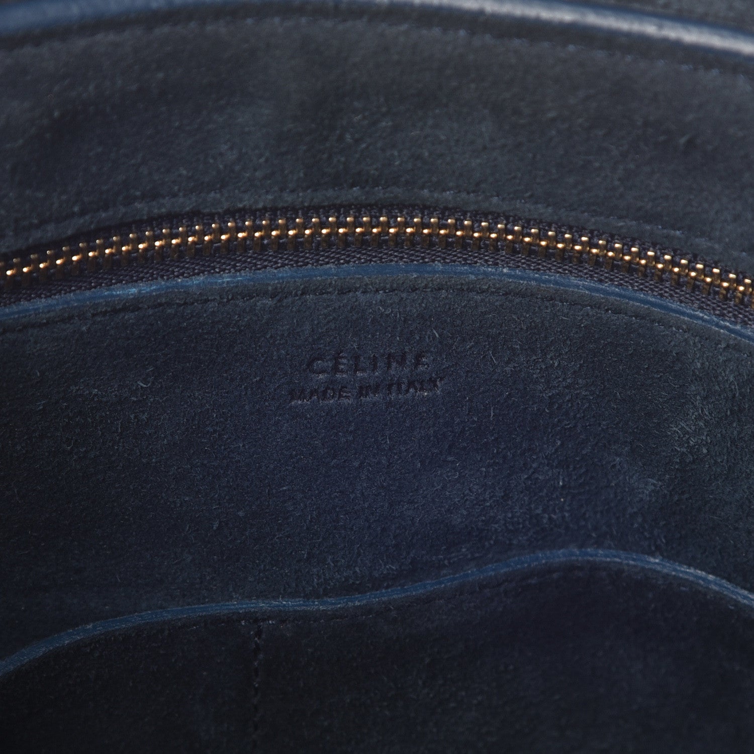 Celine Smooth Calfskin Small Ring Bag Indigo 7 of 23