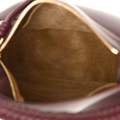 Loewe Calfskin Small Woven Puzzle Bag Dark Burgundy 5 of 11