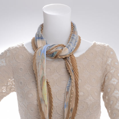 Hermes Silk Plisse LoÃ¯c Dubigeon Scarf 90 2 of 8