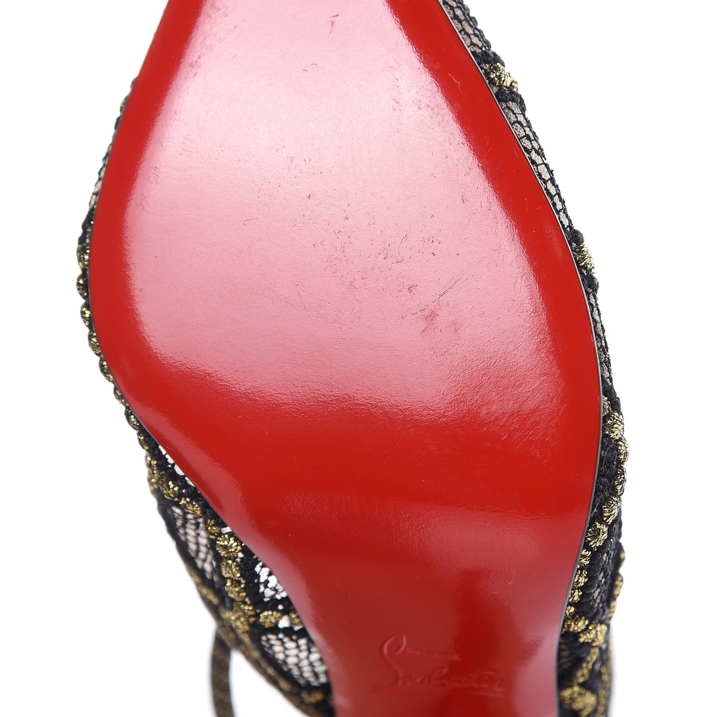 Lace Twistissima 100 Pumps 41 Black Gold