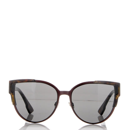 Christian Dior Acetate WildlyDior Sunglasses Dark Red Tortoise 2 of 9