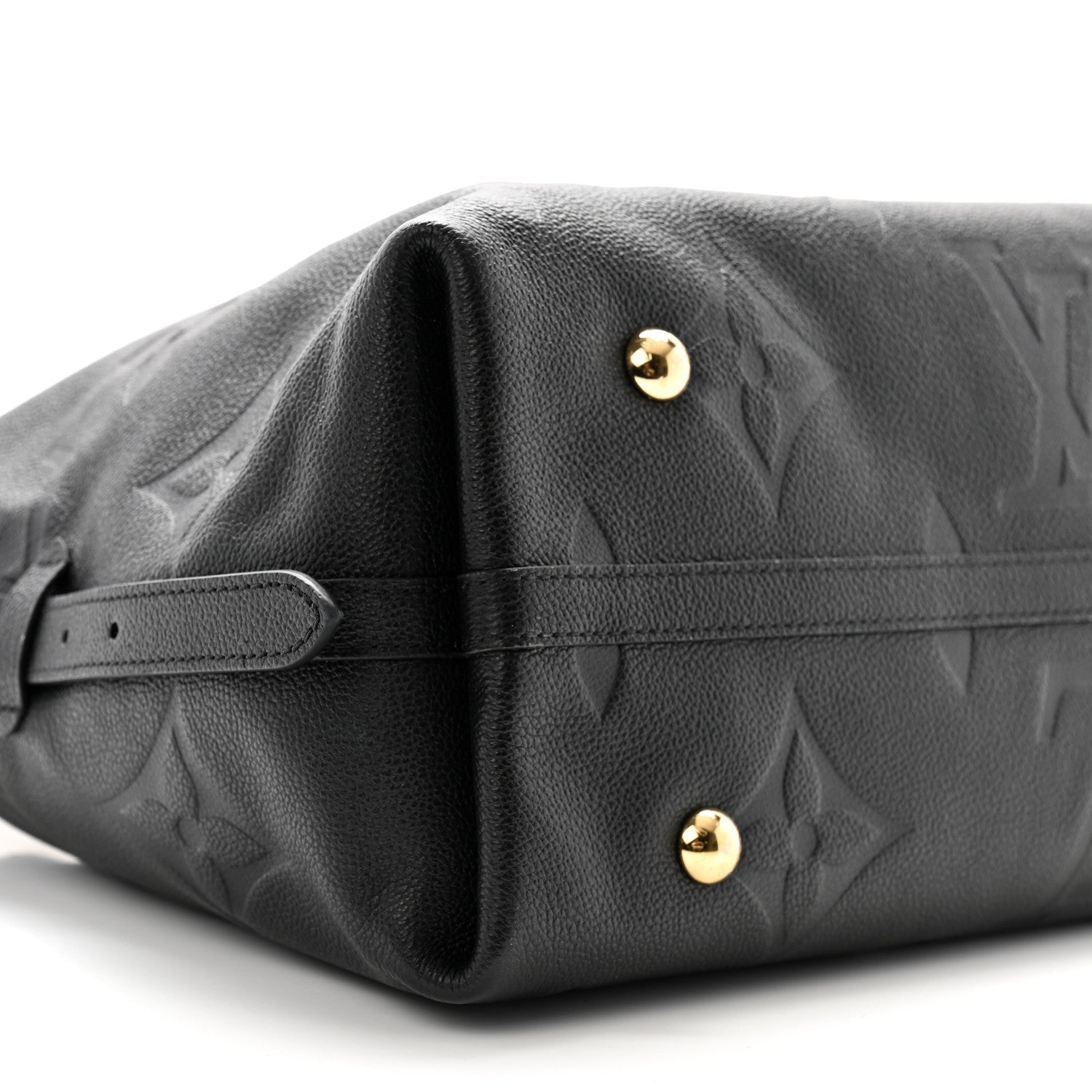 Louis Vuitton Empreinte Monogram Giant Carryall MM Black 8 of 9
