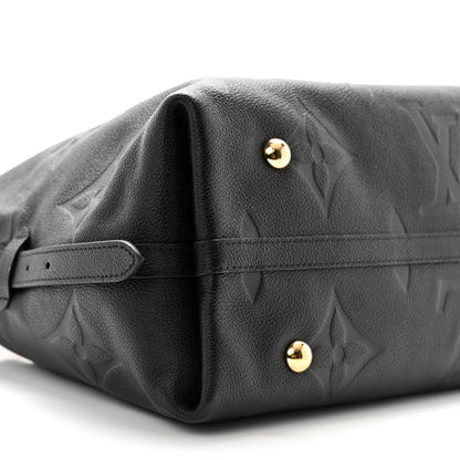 Louis Vuitton Empreinte Monogram Giant Carryall MM Black 8 of 9