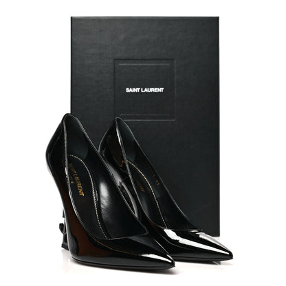 Saint Laurent Patent Opyum 110 Pumps 37 Black 11 of 11