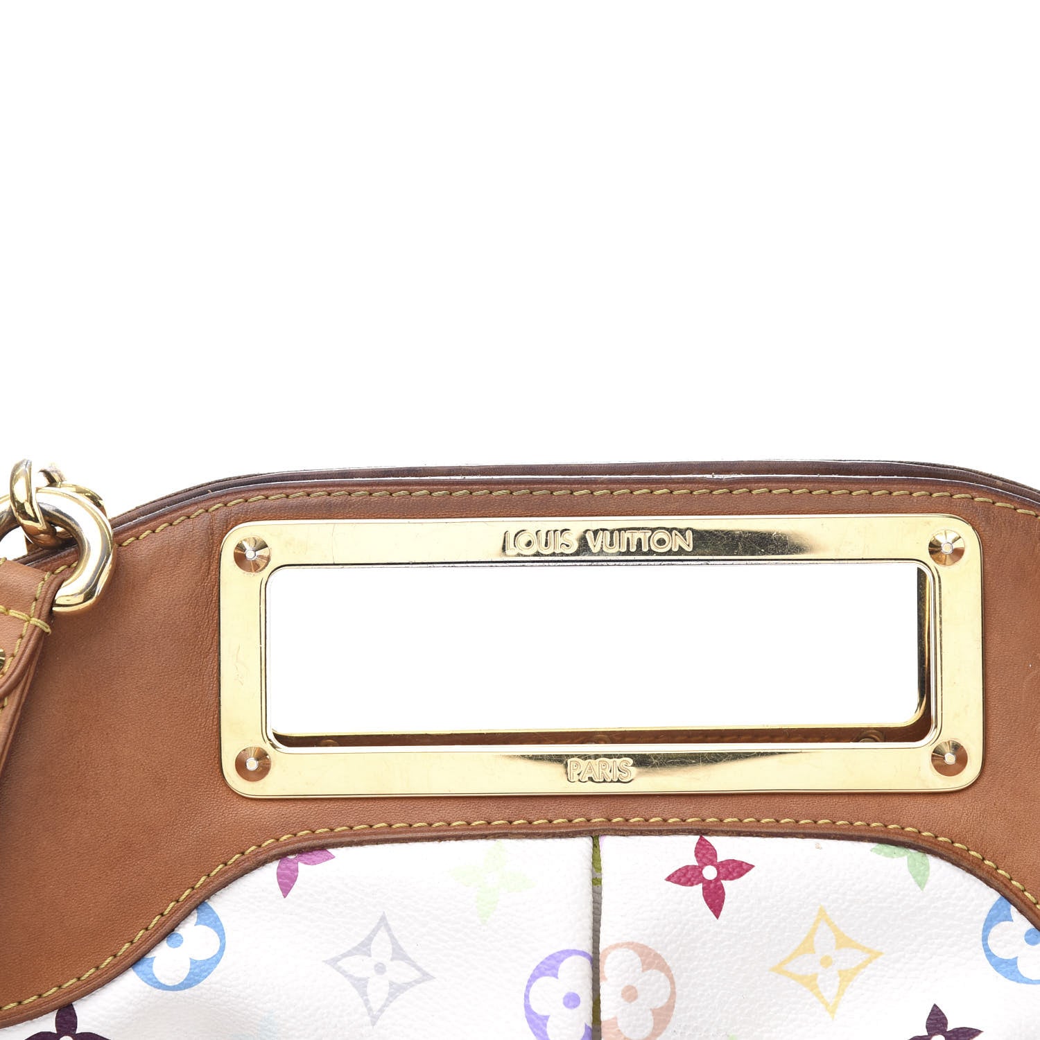 Louis Vuitton Monogram Multicolor Judy MM White 9 of 10