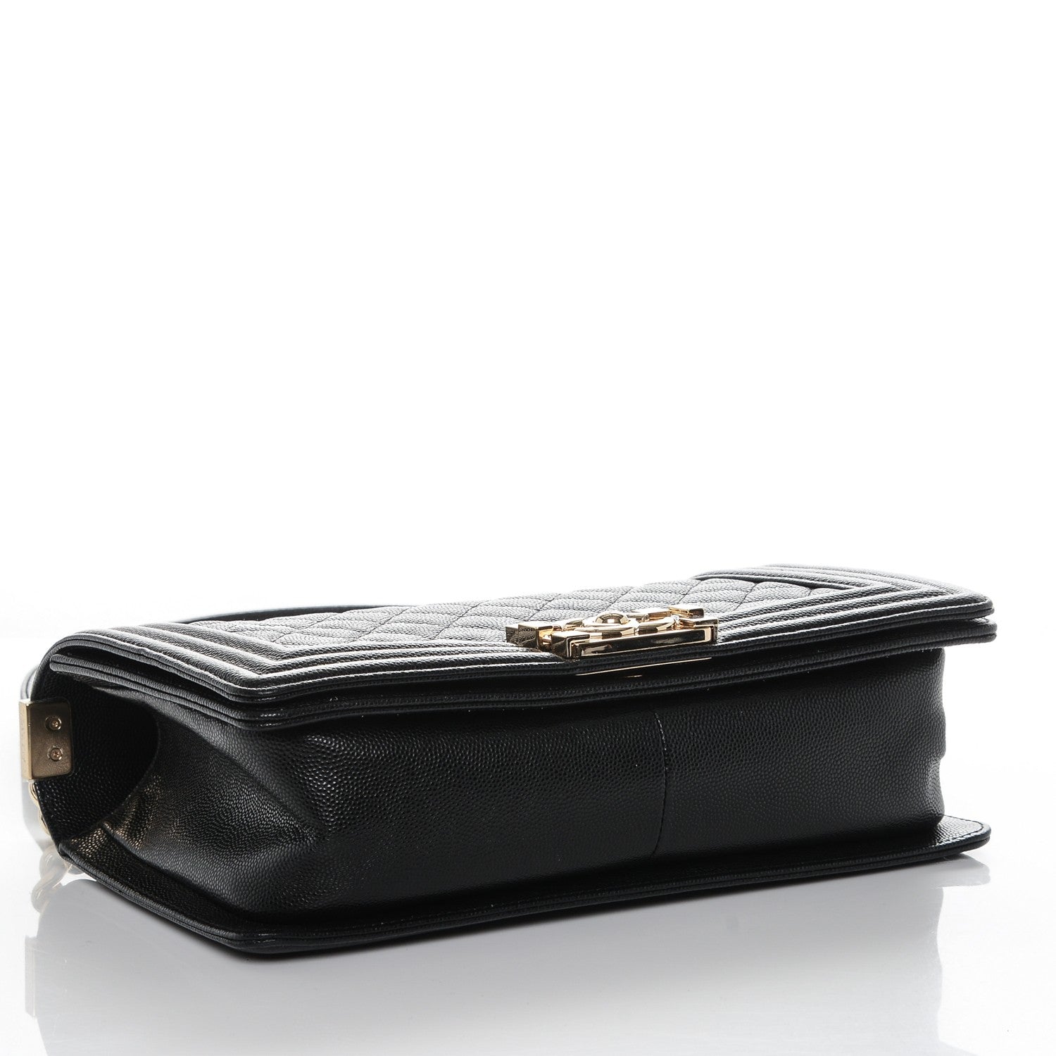 Chanel Caviar Quilted Medium Boy Flap Black 3 of 7