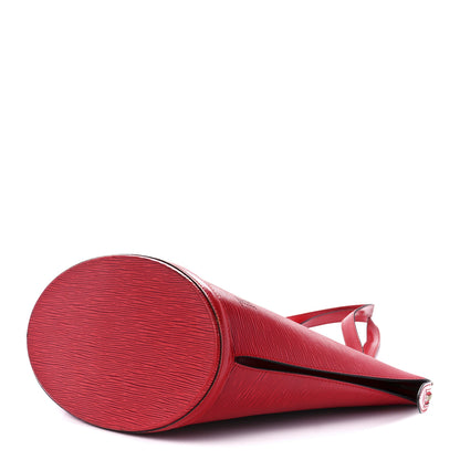 Louis Vuitton Epi Saint Jacques GM Castillan Red 9 of 13
