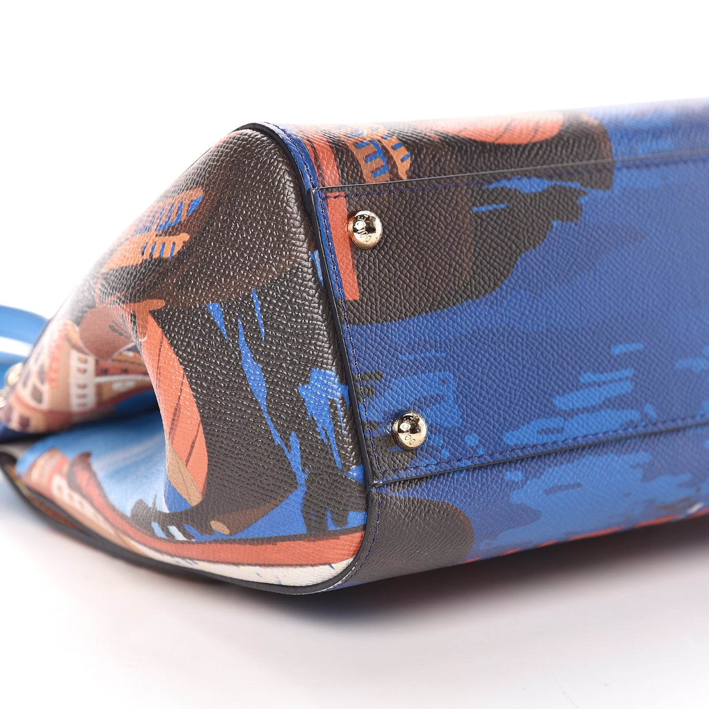 Dauphine Venezia Printed Medium Miss Sicily Satchel Multicolor