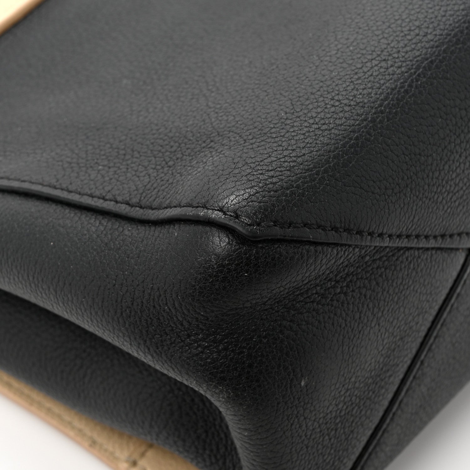 Louis Vuitton Soft Calfskin Lockme II Top Handle Vanille Black 16 of 21