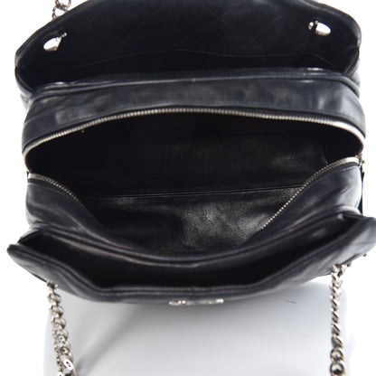 Chanel Lambskin Quilted Shoulder Bag Black 5 of 18