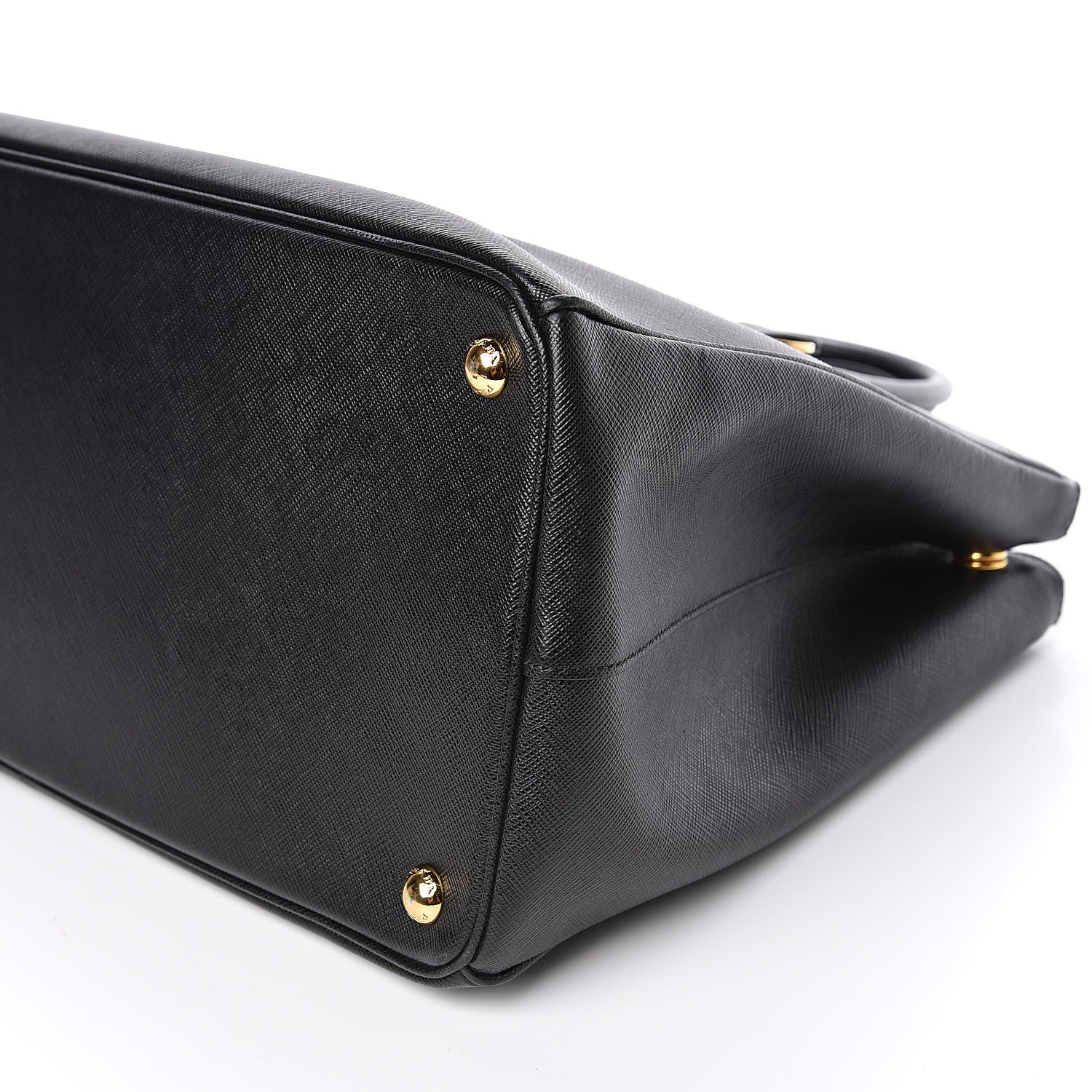 Prada Saffiano Medium Galleria Double Zip Tote Black 8 of 9