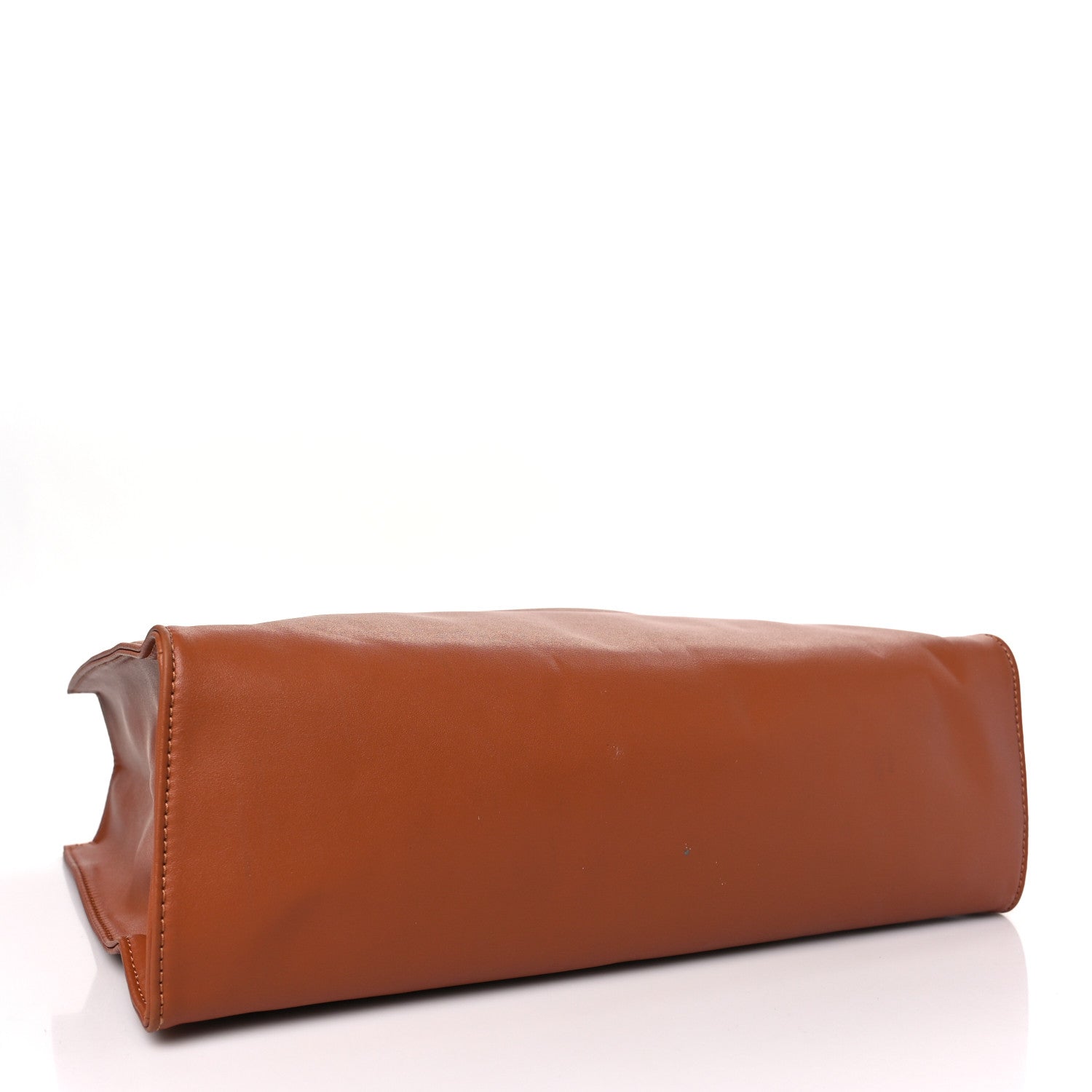 Telfar Vegan Leather Medium Shopping Bag Tan 4 of 9