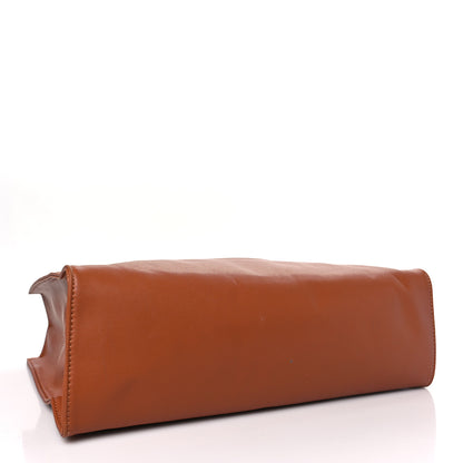 Telfar Vegan Leather Medium Shopping Bag Tan 4 of 9