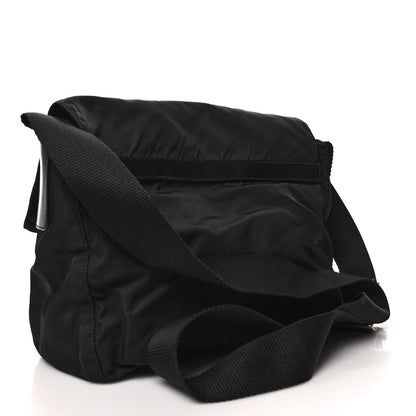 Prada Nylon Vela Messenger Bag Black 3 of 10