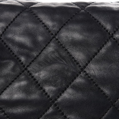 Chanel Lambskin Quilted Cloudy Bundle Hobo Black 12 of 17