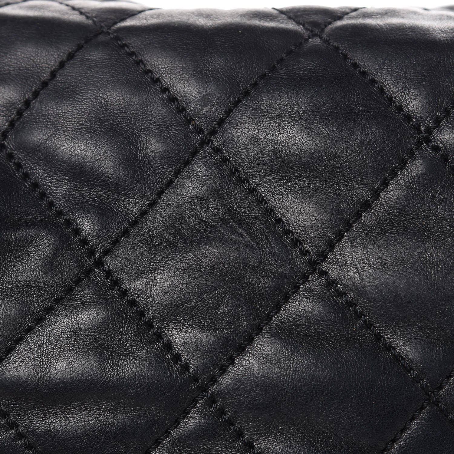 Chanel Lambskin Quilted Cloudy Bundle Hobo Black 12 of 17