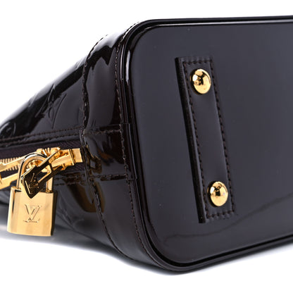 Louis Vuitton Vernis Alma BB Amarante 6 of 13
