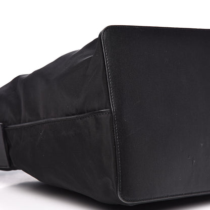 Prada Tessuto Nylon Braided Hobo Black 7 of 13