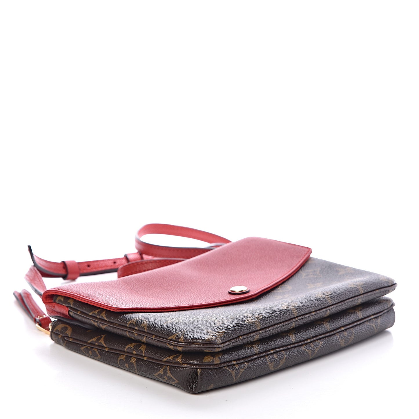Monogram Twice Pochette Cherry
