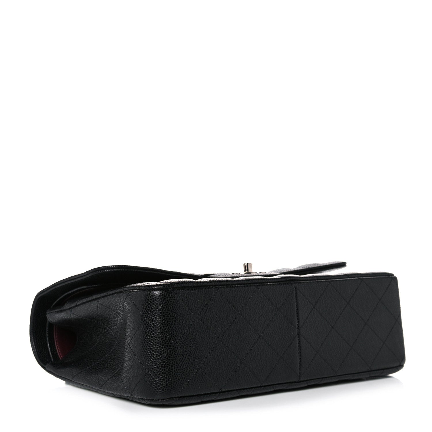 Chanel Caviar Quilted Jumbo Double Flap Black 4 of 13