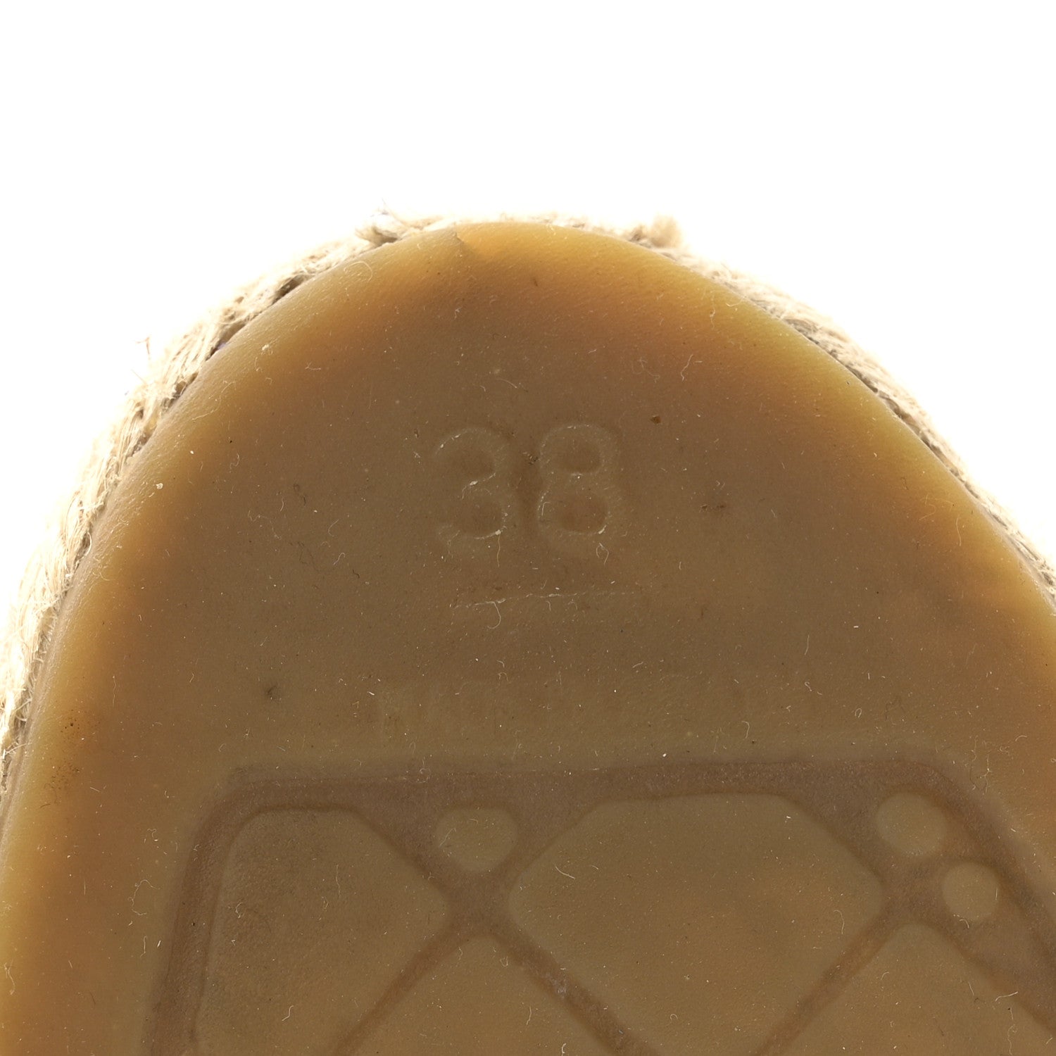 Chanel Tweed Velvet CC Espadrilles 38 Grey Black 8 of 10