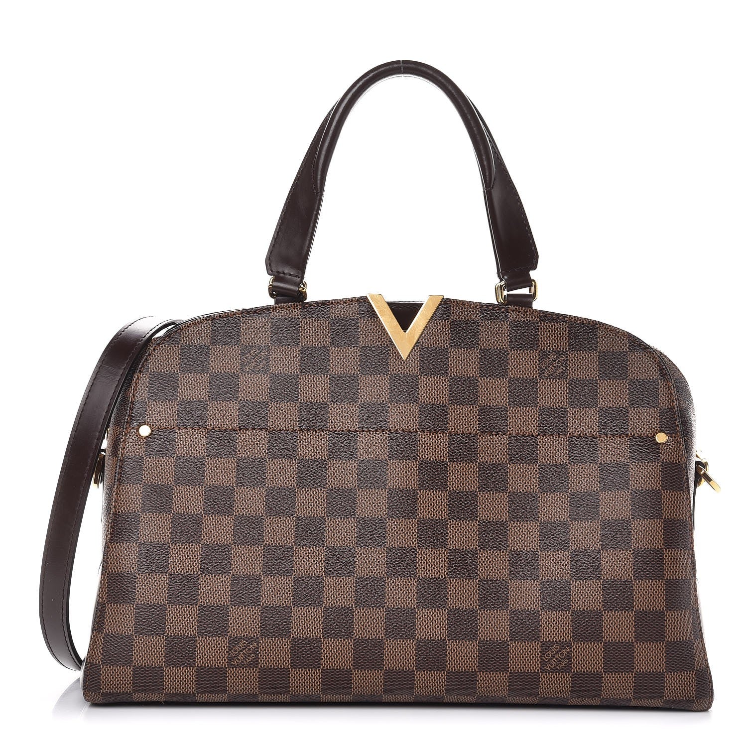 Louis Vuitton Damier Ebene Kensington Bowling Bag 1 of 13