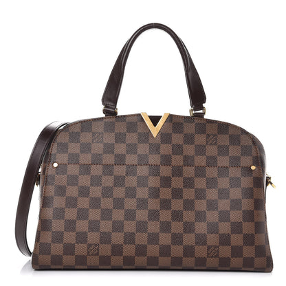 Louis Vuitton Damier Ebene Kensington Bowling Bag 1 of 13