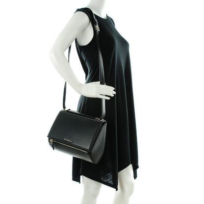 Givenchy Textured Calfskin Medium Pandora Box Crossbody Bag Black 2 of 7