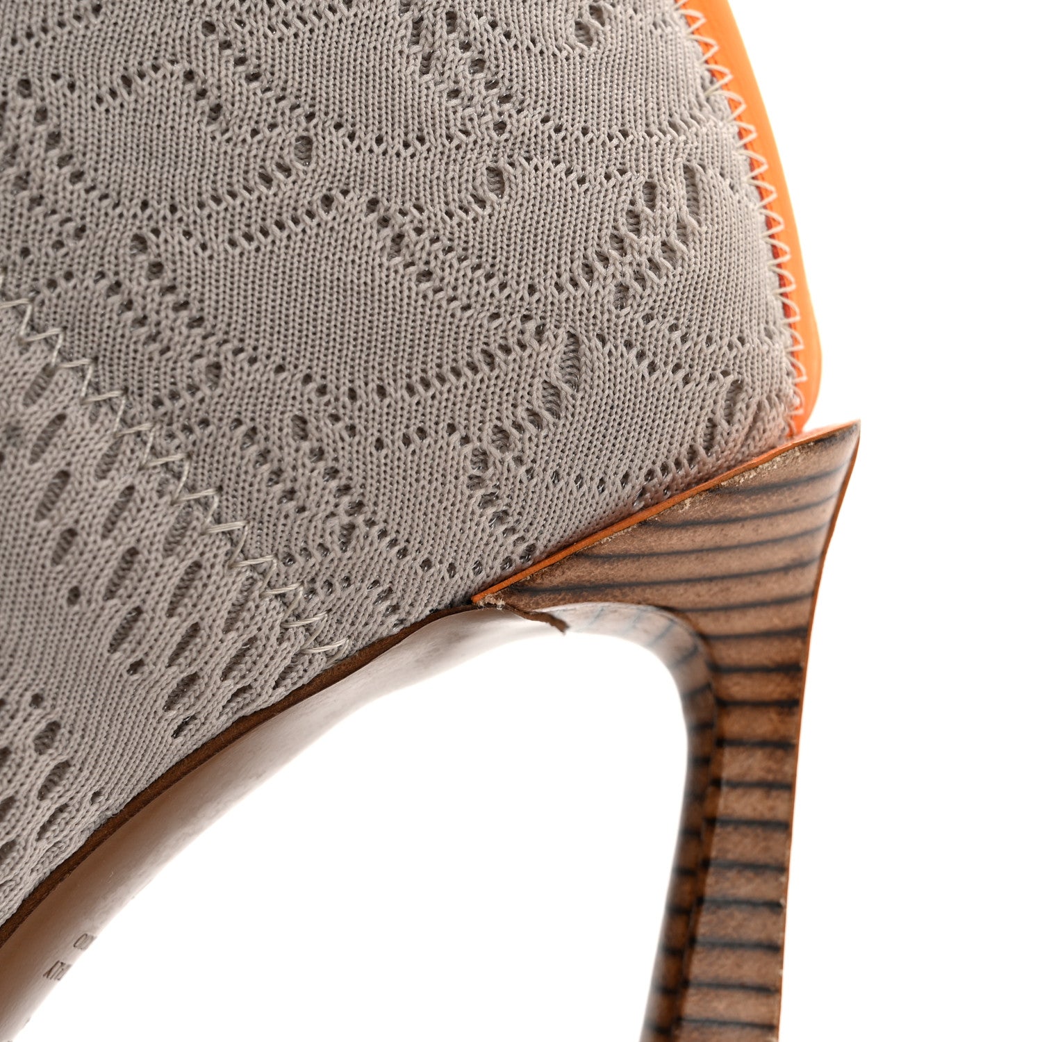 Fendi Technical 3D Mesh FFrame Tall Boots 37 Folk 11 of 13