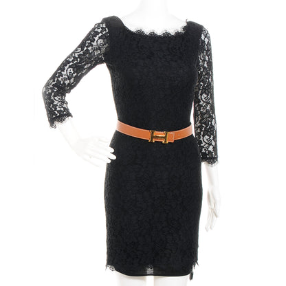 Hermes Courchevel Box Reversible Polished Constance 32mm H Belt 65 Gold Noir 2 of 6