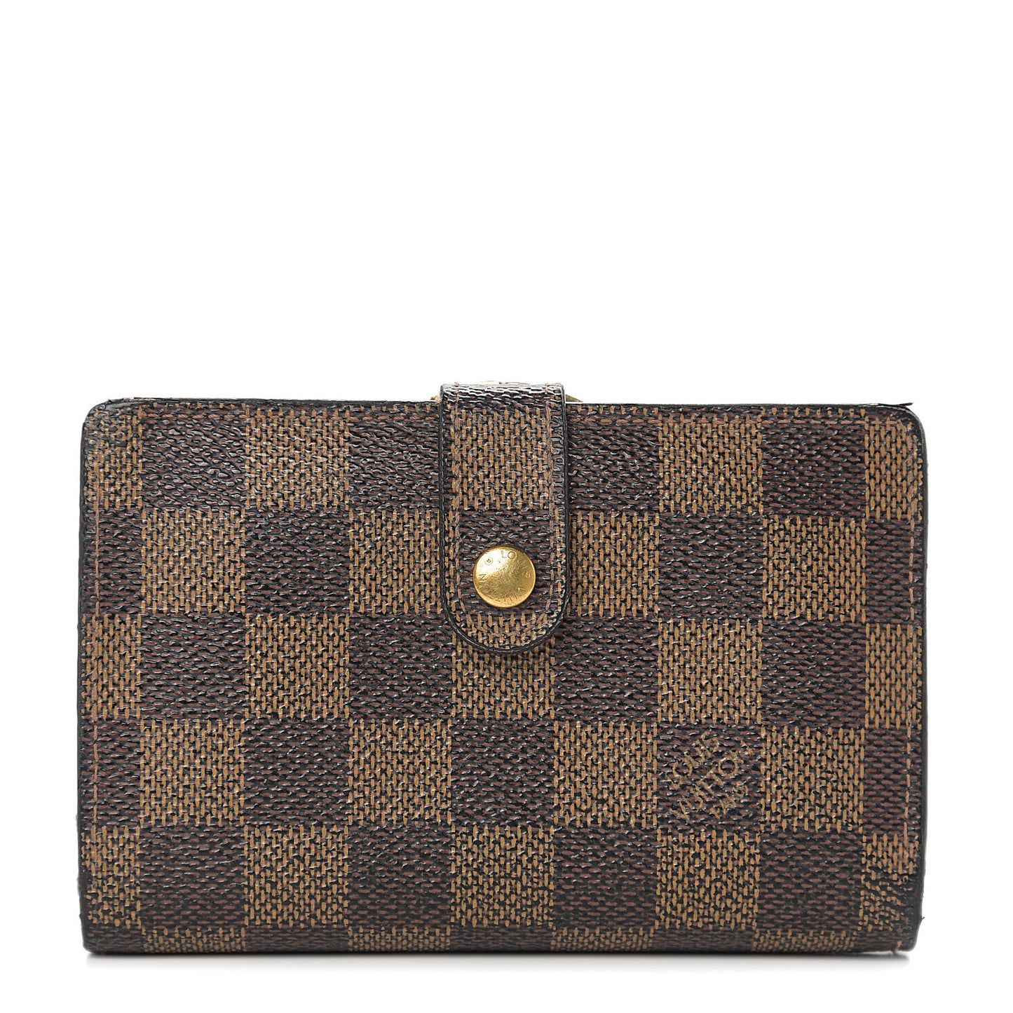 Damier Ebene French Purse Wallet