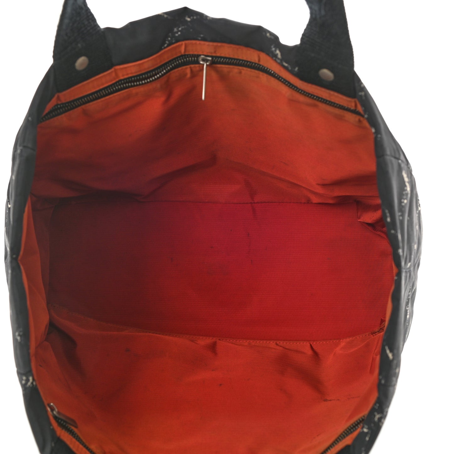 Nylon Travel Tote Black