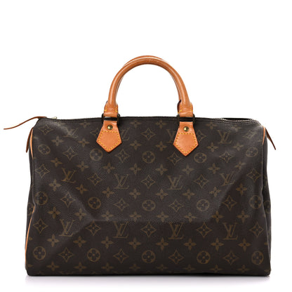 Louis Vuitton Monogram Speedy 35 1 of 29