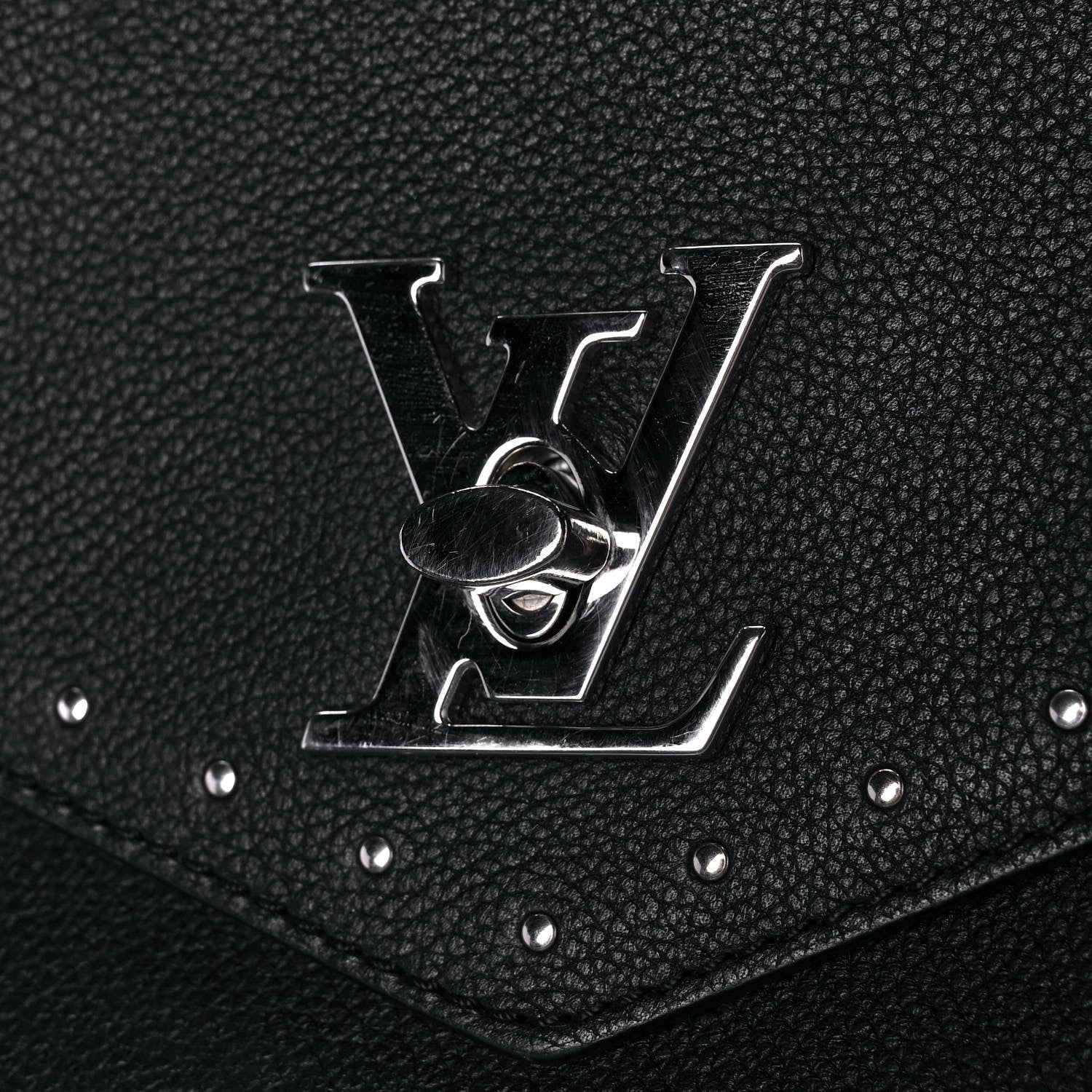Louis Vuitton Soft Calfskin My Lockme Studs Black 15 of 15