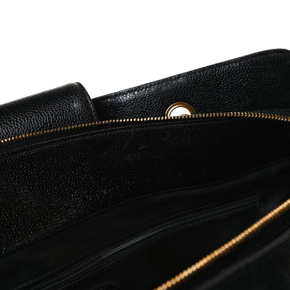 Chanel Caviar XL Weekender Bag Black 23 of 24