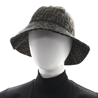 Fendi Technical Fabric FF Bucket Hat M Tobacco 2 of 9