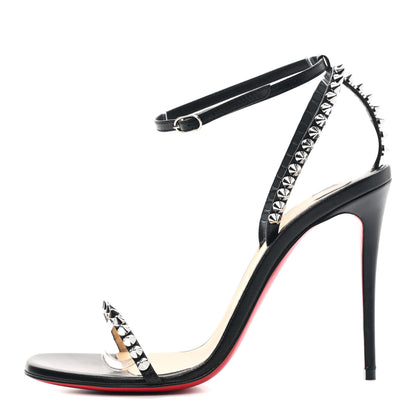 Christian Louboutin Nappa So Me 100 Sandals 37 Black 1 of 8