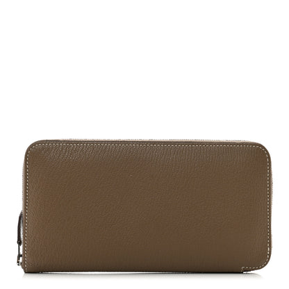 Hermes Chèvre Mysore Azap Wallet Etoupe 1 of 8