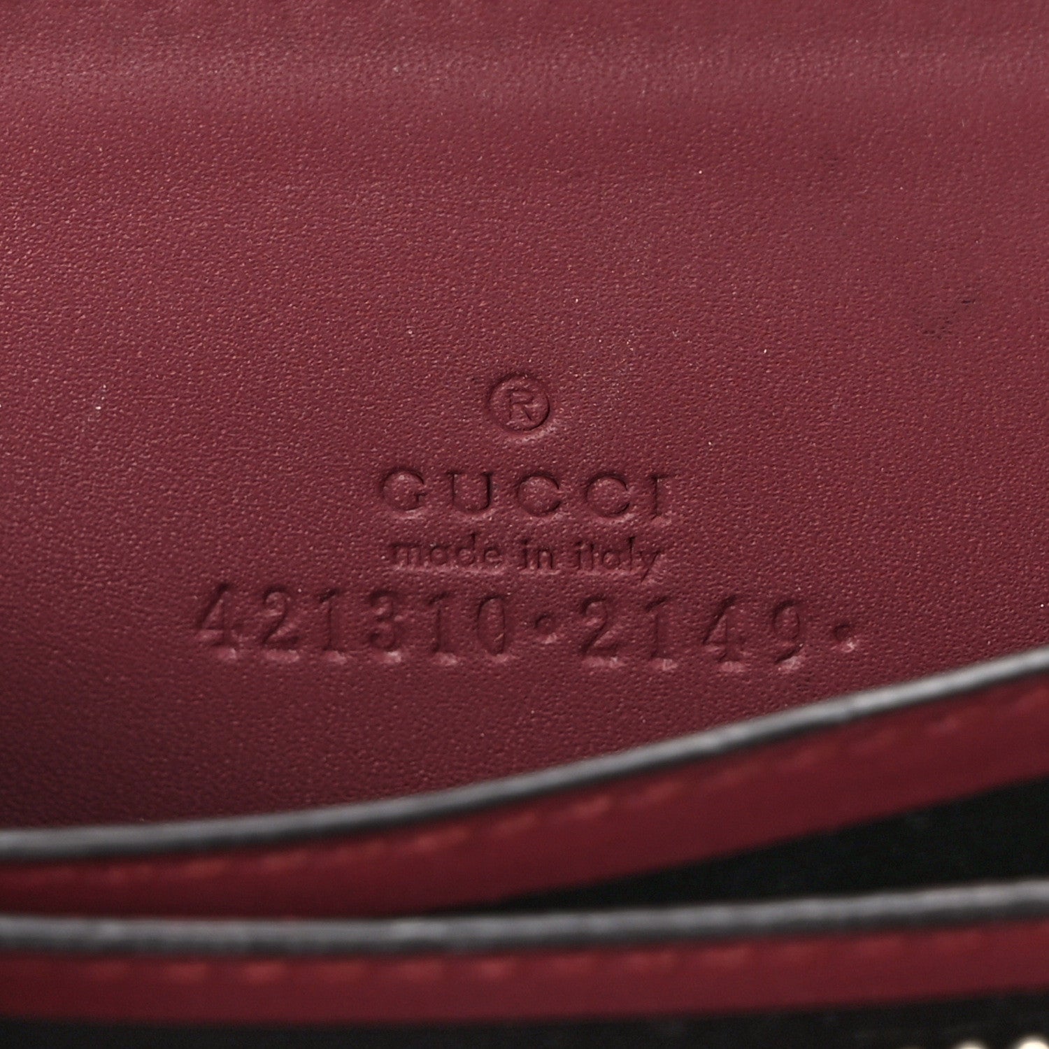 Gucci GG Supreme Monogram Blooms Zip Around Card Case Wallet Beige Multicolor Dry Rose 6 of 8