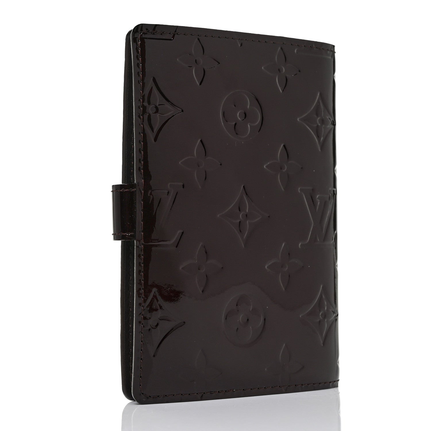 Louis Vuitton Vernis Small Ring Agenda Cover Amarante 3 of 9