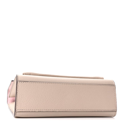Louis Vuitton Soft Calfskin Mylockme Chain Bag BB Greige 3 of 8