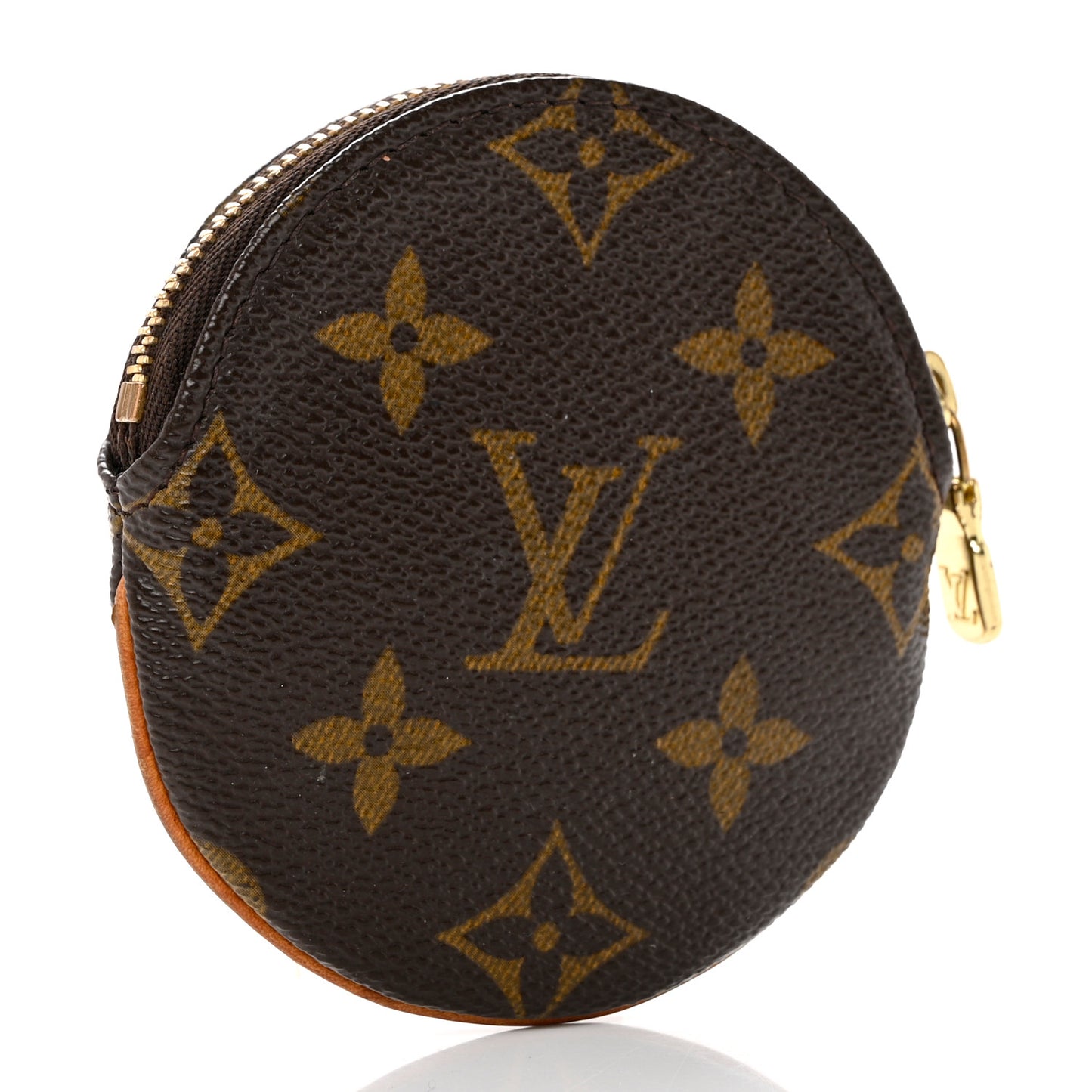 Monogram Round Coin Purse