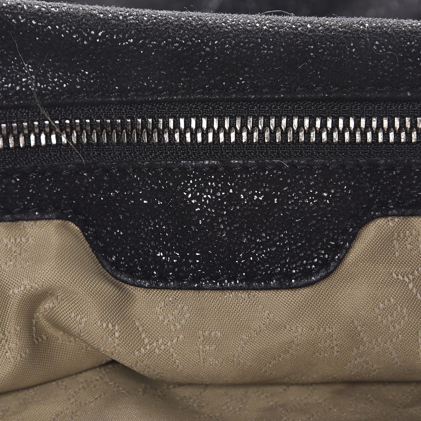 Shaggy Deer Small Falabella Tote Black