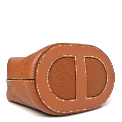 Hermes Taurillon Clemence Swift In-The-Loop 23 Bag Gold 4 of 12