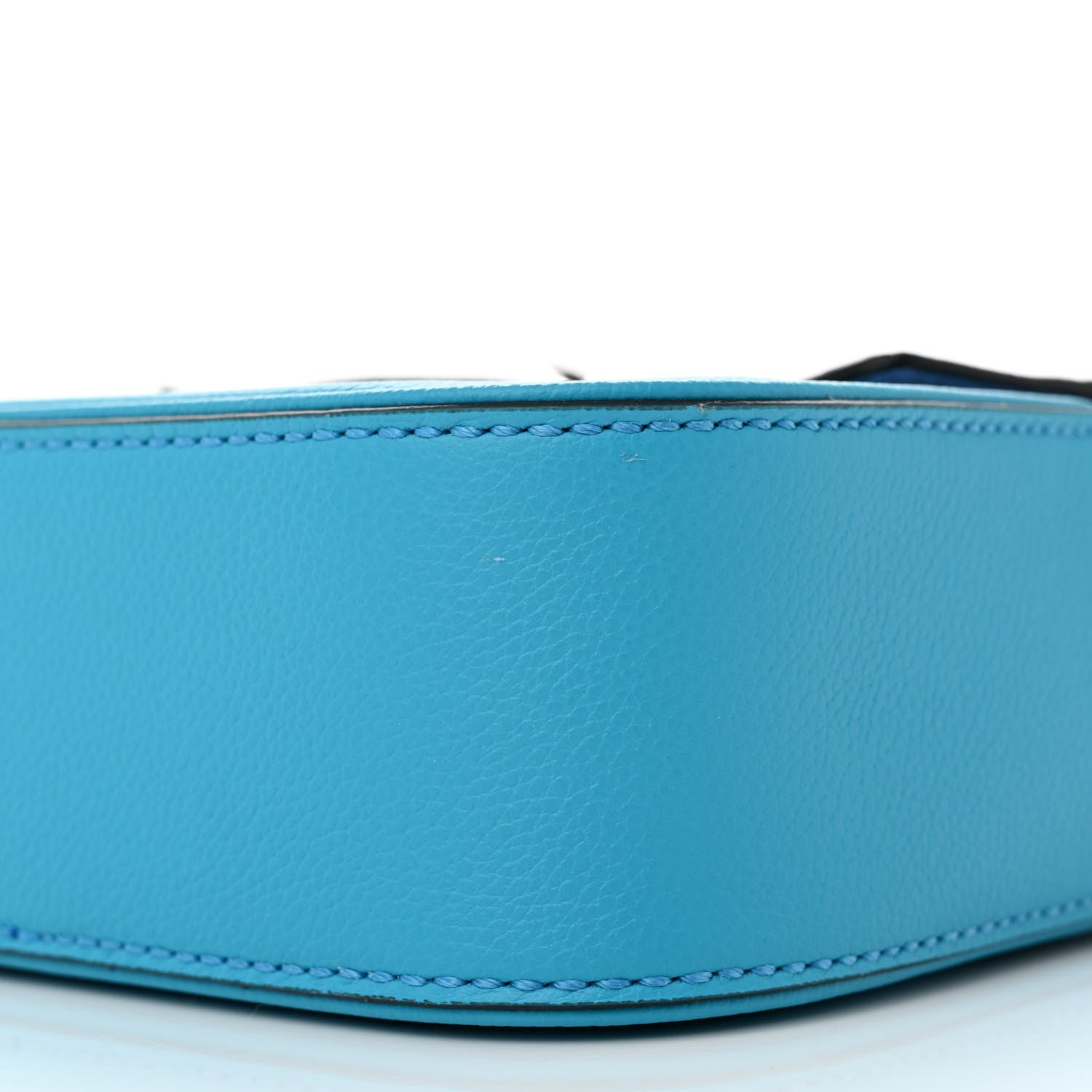 Versace Grained Calfskin Mini La Medusa Bag Turquoise 10 of 12