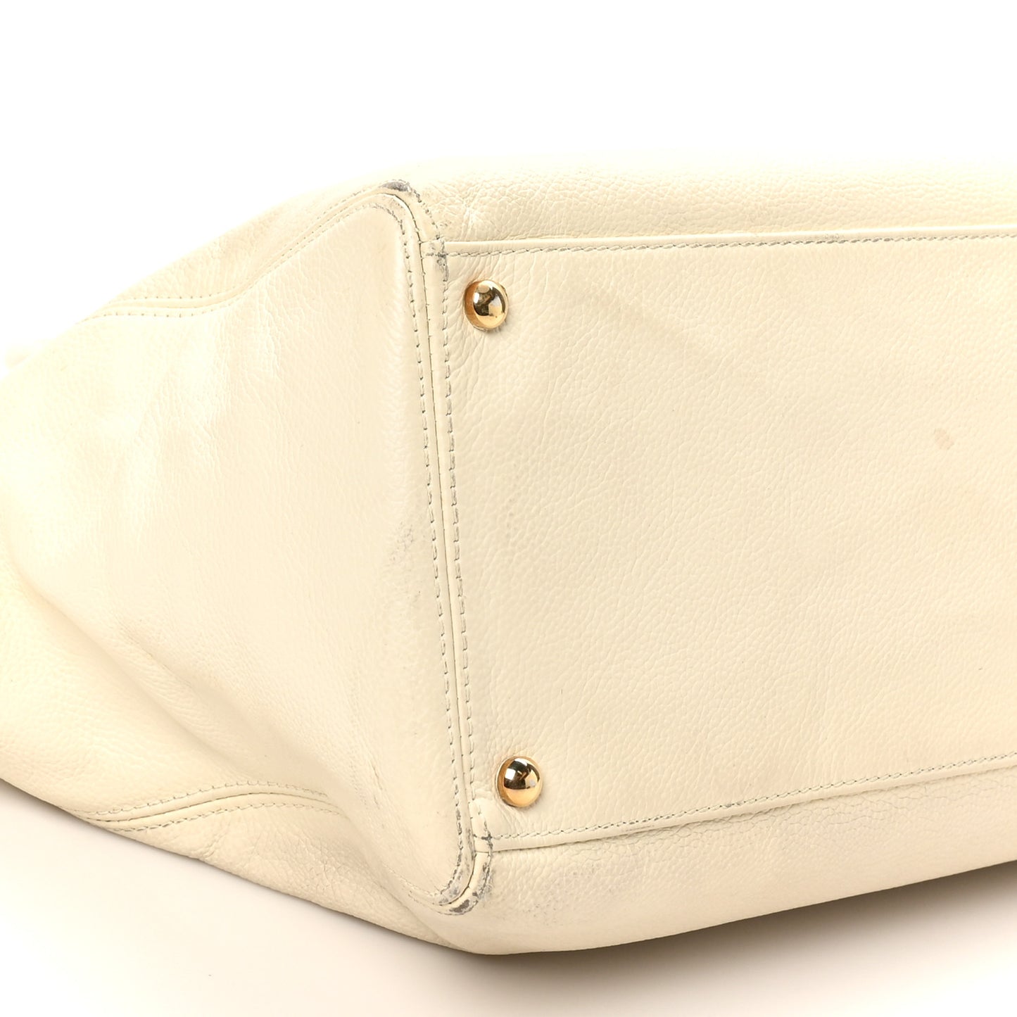 Caviar Cerf Executive Shopper Tote White